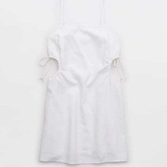 Aerie Side Cut Out Mini Sundress NEW WITH TAGS SOLD OUT ONLINE - Picture 4 of 5